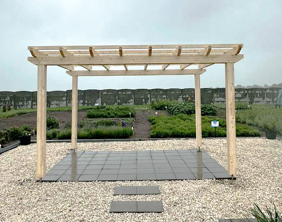 LSH MIAMI VICE kerti kiülő/pergola 3x4 m